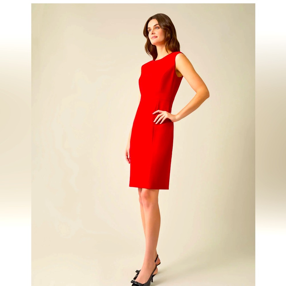 NWT KASPER Grace Dress, Iconic Stretch Crepe